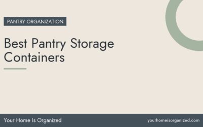 Best Pantry Storage Containers