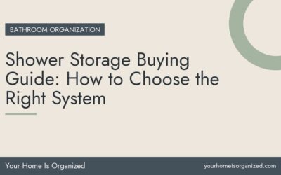 Shower Storage Buying Guide: How to Choose the Right System